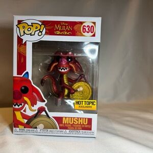 Funko Pop Disney Mulan Mushu Red and Gold Figure